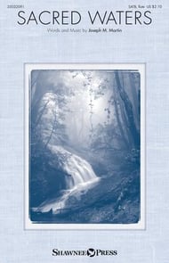Sacred Waters SATB choral sheet music cover Thumbnail